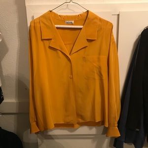 Garfinckel’s vintage silk blouse
